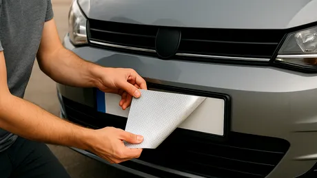 2025: Dacă numărul se poate citi parțial, e legal să pui folie reflectorizantă pe plăcuțele de înmatriculare?