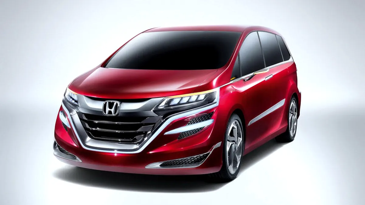 Honda prezintă Concept M, un monovolum cu design futurist