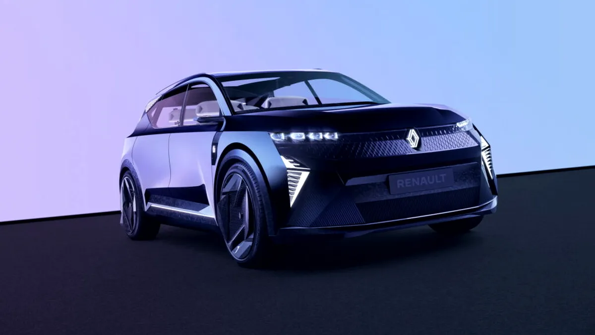 Renault a dezvăluit noul concept Scenic Vision, care anunță viitorul Scenic electric