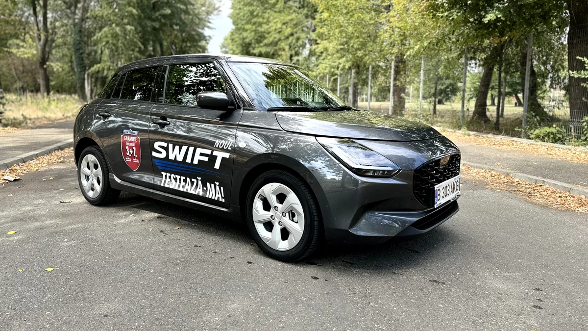 Test drive Suzuki Swift - Mic, ușor, economic, bine echipat