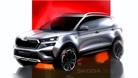 Imagini cu cel mai nou SUV Skoda. Kushaq este ”interzis” europenilor