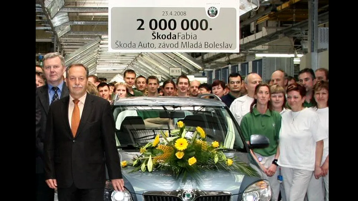 2 milioane de Skoda Fabia