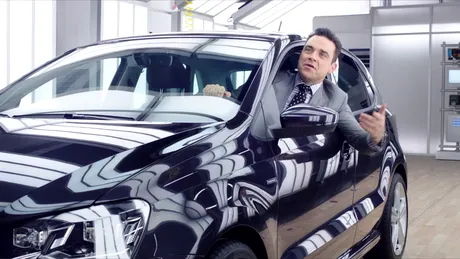 Robbie Williams e noul „director de marketing” de la Volkswagen!