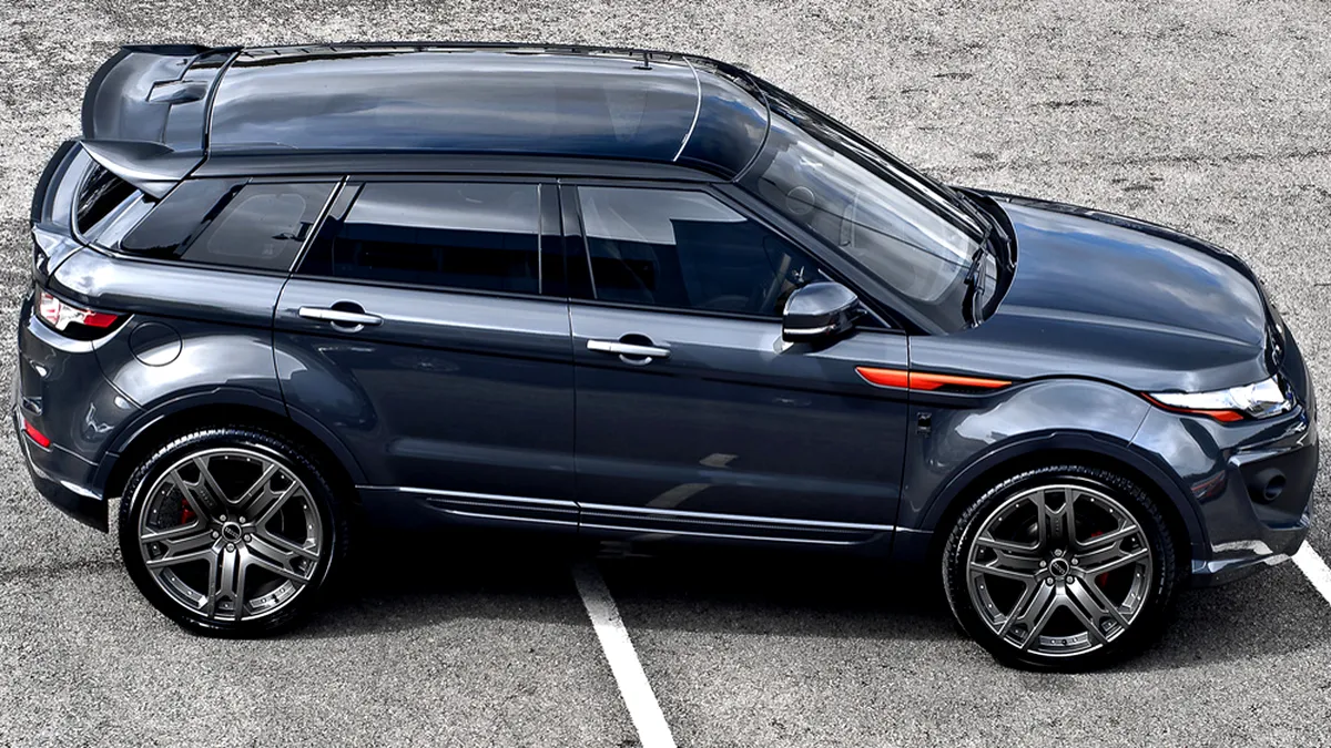 Kahn Design transformă Range Rover Evoque cu pachetul Dark Tungsten 