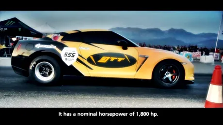 Cel mai rapid Nissan GT-R din Europa face sfertul de milă în 7,8 secunde