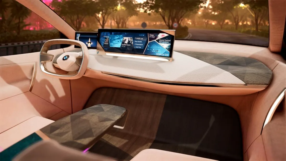 BMW Vision iNEXT poate fi condus virtual la CES 2019 de la Las Vegas