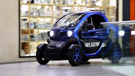 Testat: Renault Twizy, mijloc de transport... ieşit din comun