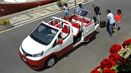 ”Dubă” transformată în... cabriolet: Nissan Evalia C