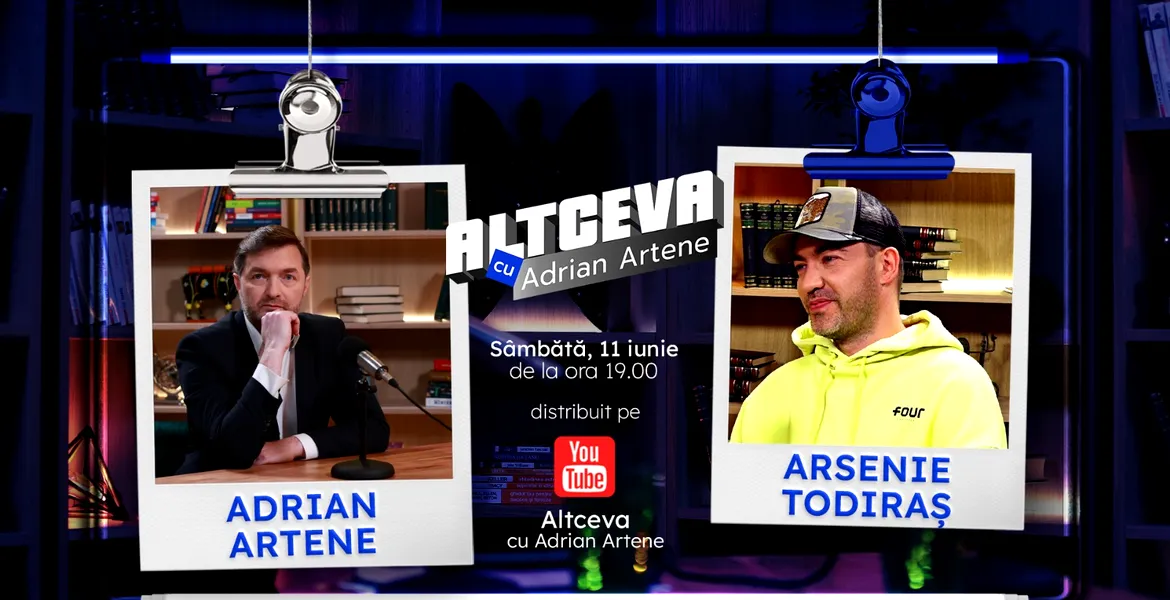 ARSENIE ex-O-Zone invitat la podcastul ALTCEVA cu Adrian Artene