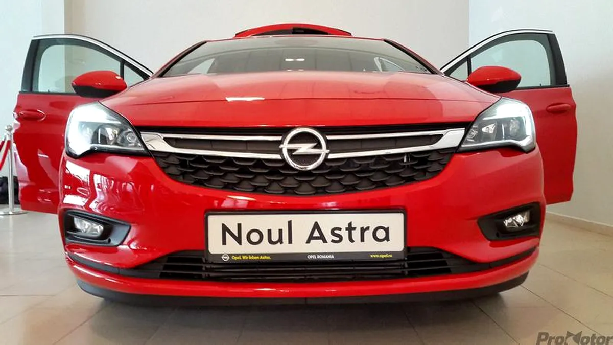 Prim contact cu noul Opel Astra K 2015. Plusuri şi minusuri la prima vedere