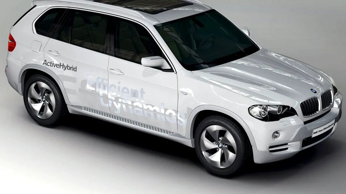 BMW X5 Twin Turbo Hybrid Concept