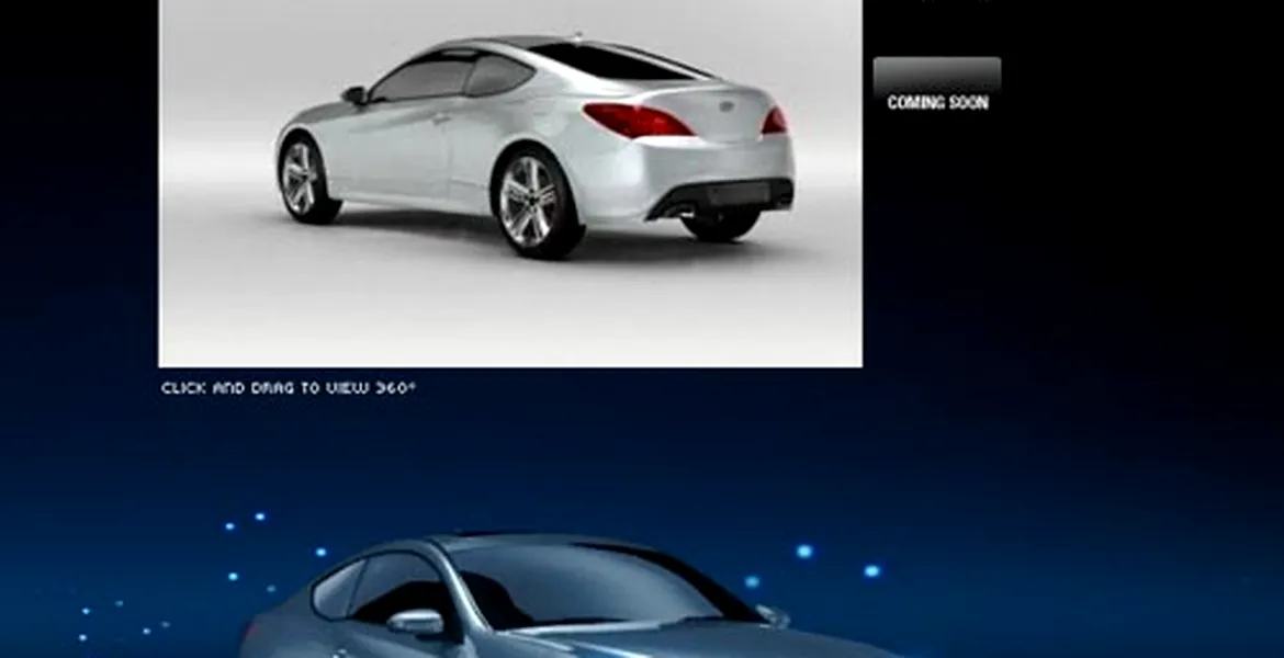 Hyundai Genesis Coupe – site oficial