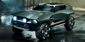 Aston Martin a construit un 4×4 nebunesc cu motor V12. Acela este un buton de atac aerian?