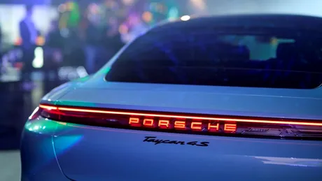 Noul Porsche Taycan și-a făcut debutul în România