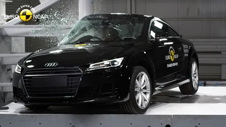 Noi reguli pentru Euro NCAP. Rezultatul: patru stele pentru noul Audi TT