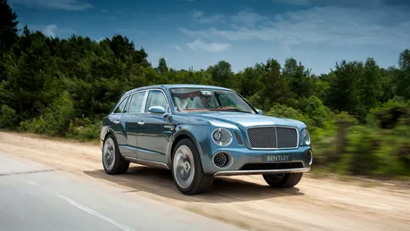Primul material video cu SUV-ul Bentley EXP 9 F