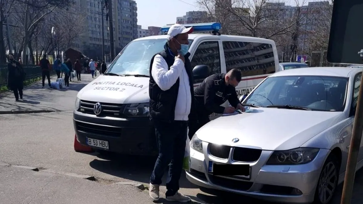 Polițiștii locali încep să observe parcagiii din București. Fenomen de masă, măsuri timide