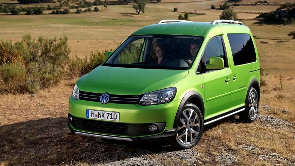 Volkswagen Cross Caddy - răspunsul dat de VW lui Dacia Dokker Stepway?