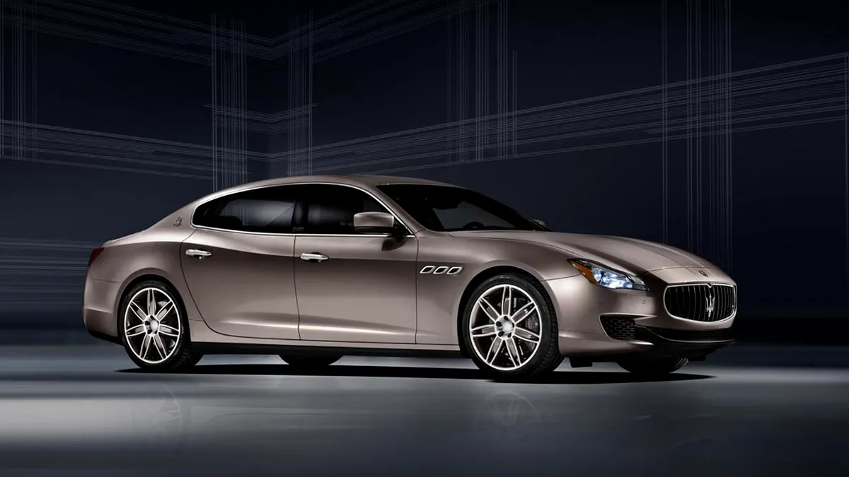 Maserati Quattroporte Ermenegildo Zegna va fi prezentat la Frankfurt