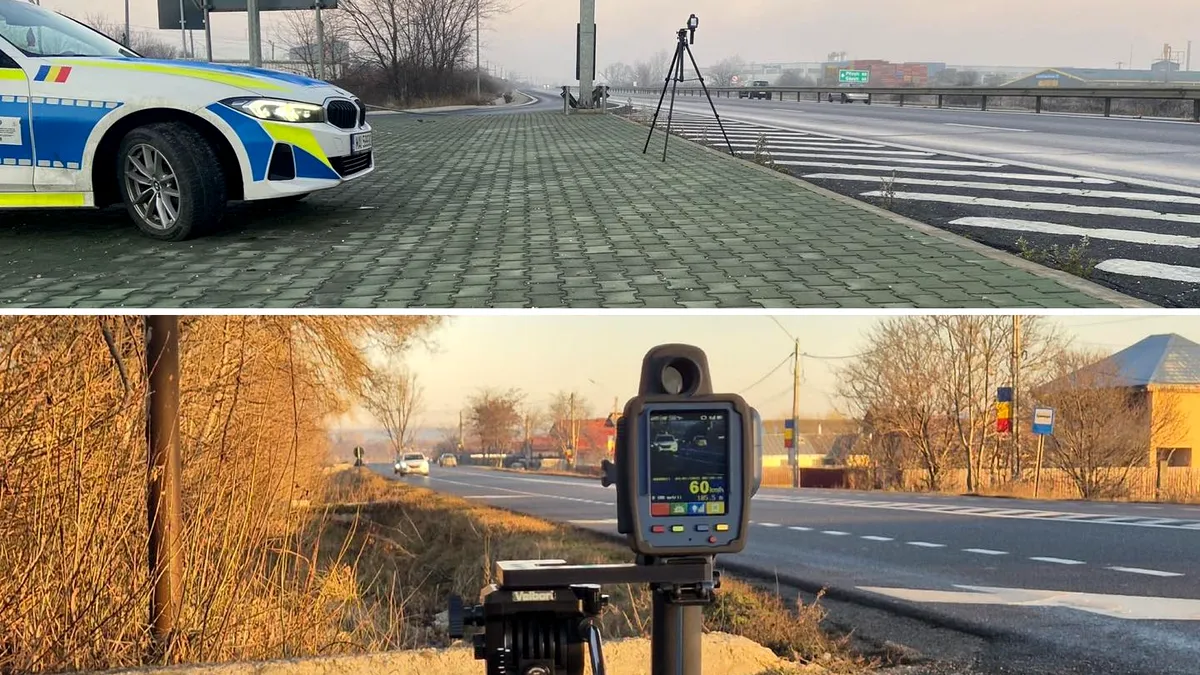 Radare pe trepied 2025: Lista drumurilor unde Poliția Rutieră instalează cele 700 de dispozitive