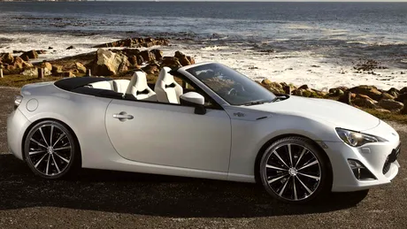 Primele imagini oficiale ale conceptului cabrio Toyota FT86 Open