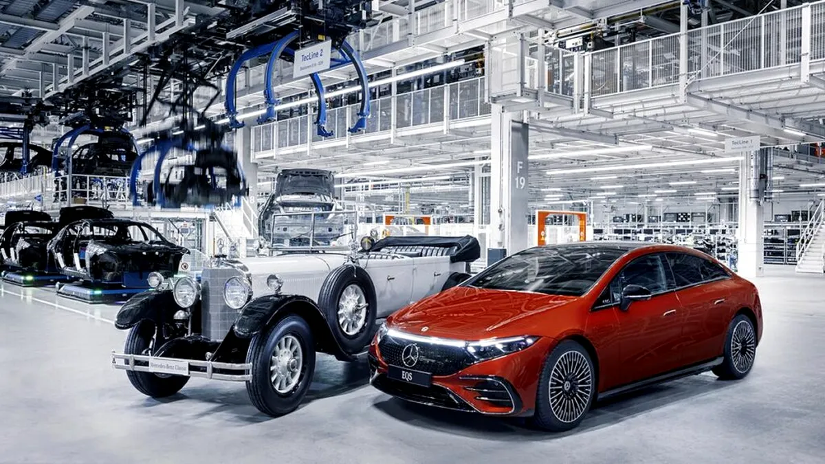Moment aniversar: 22 de milioane de autoturisme au fost produse până acum la fabrica Mercedes-Benz din Sindelfingen