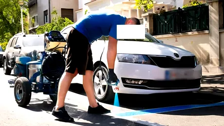 Cum poți delimita legal locul de parcare. Dacă e în fața casei, ai nevoie de autorizație?