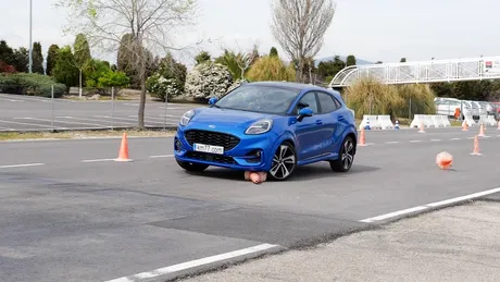 Cum se descurcă mașina construită în România, Ford Puma, la testul elanului?