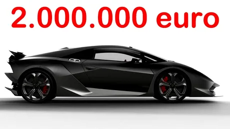 Exclusivitate italiană: Lamborghini Sesto Elemento va costa 2 milioane de euro