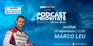 Marco Leu, invitat la „Podcast cu Prioritate” #113 by ProMotor. Cum duce mai departe moștenirea lui Mihai Leu
