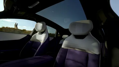Mazda CX-6e introduce o nouă abordare pentru interiorul electricelor mărcii