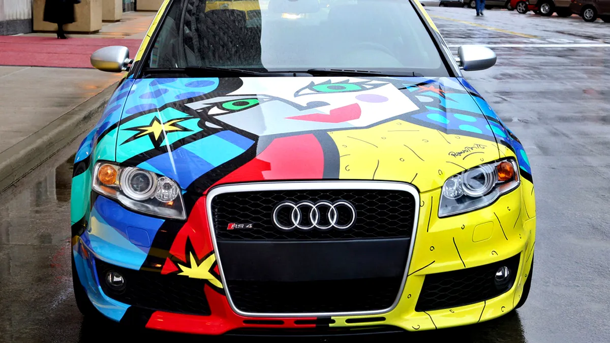 Audi RS4 Art Car