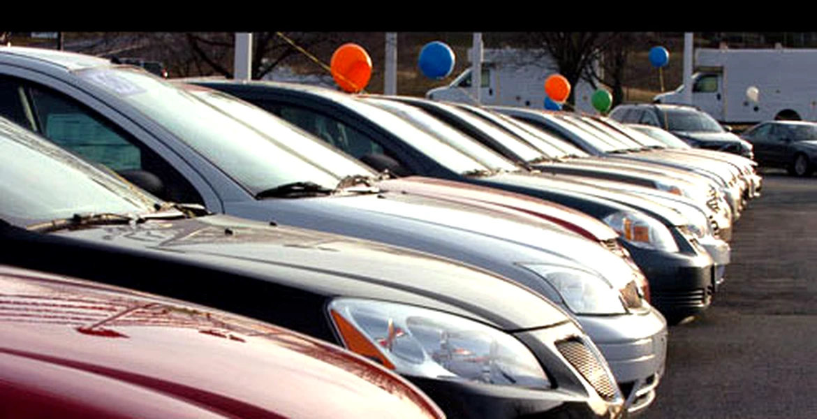 Vânzările de automobile din România în declin