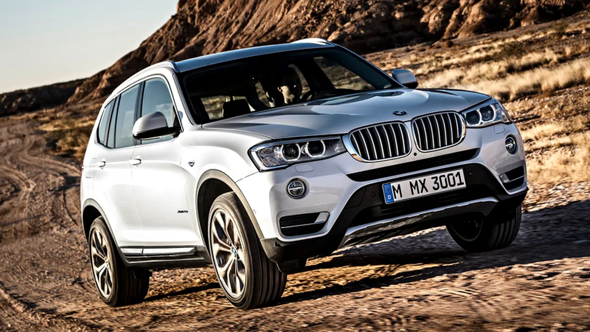 BMW X3 facelift: imagini şi informaţii oficiale. UPDATE