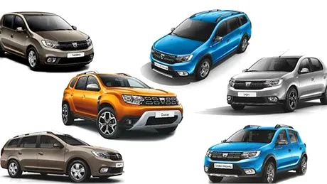 Producţia uzinei Dacia în primele trei luni din 2018. Top patru modele produse la Mioveni