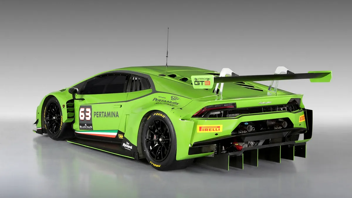 Noul Lamborghini Huracán GT3 e pregătit pentru cursele de anduranţă. VIDEO