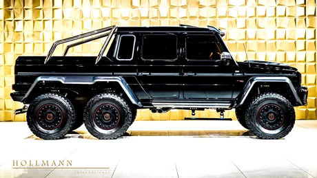 Monstru de vânzare. Cât a ajuns să coste colosul Mercedes-Benz G63 AMG 6x6?