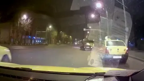 Urmărire ca-n filme. Taximetrist bucureştean, devenit erou după ce a urmărit cu maşina un şofer beat [VIDEO]