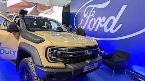 BSDA 2026: Ford Ranger Super Duty, expus la București. Vehiculul dual-use va putea fi deținut și de civili în Europa