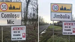 Timiș: Șoferii sunt avertizați asupra riscului de roaming involuntar prin panouri amplasate pe șosele