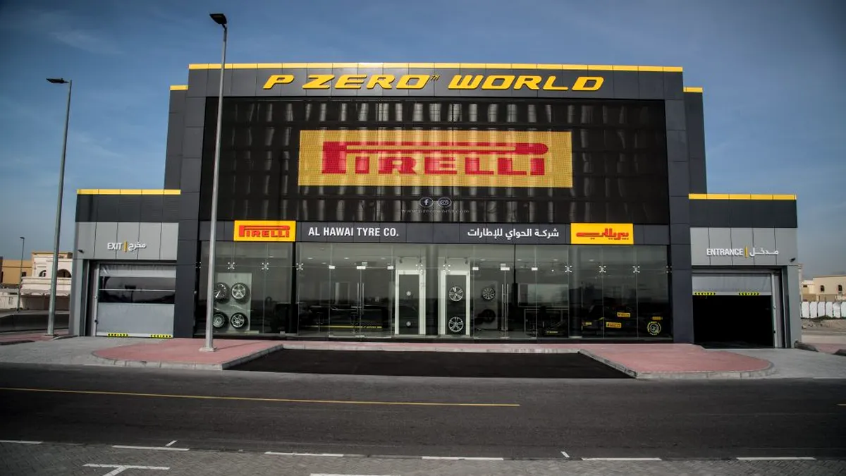 Pirelli a deschis un magazin concept în Dubai. Clientii pot găsi aici cele mai exclusiviste produse şi servicii - GALERIE FOTO