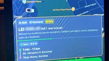 Cât a plătit un client pentru o cursă BOLT de 5 ore, din București până în Târgu Mureș