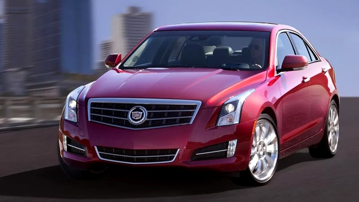 Noul Cadillac ATS la Detroit 2012 - rivalul american pentru Seria 3