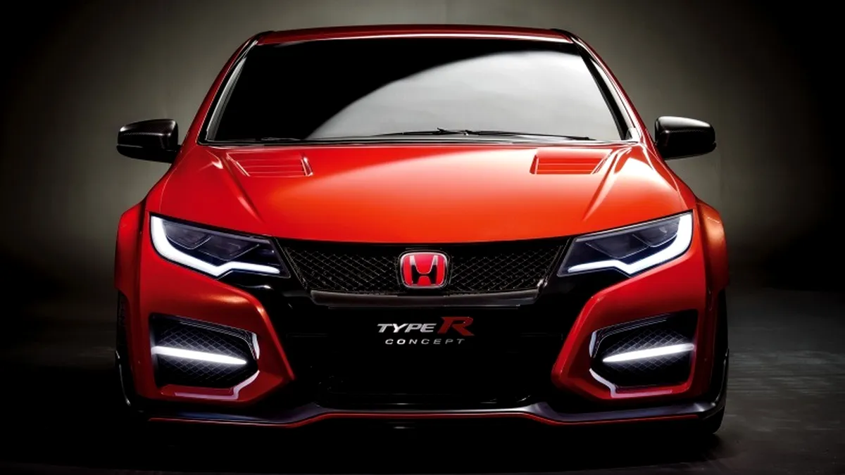 Deocamdată doar concept: Honda Civic Type-R, „diavolul” hot-hatch-urilor compacte. UPDATE
