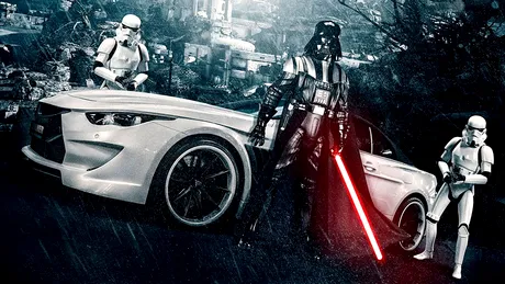 BMW Stormtrooper e viziunea celor de la Vilner despre maşina lui Darth Vader