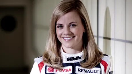 Susie Wolff, pilot de teste pentru Williams F1