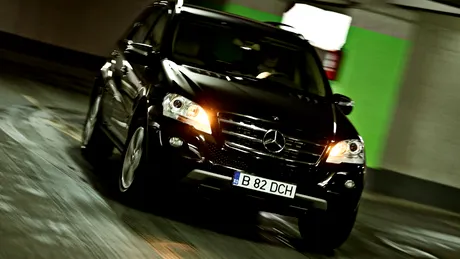 Mercedes-Benz ML facelift - test in RO