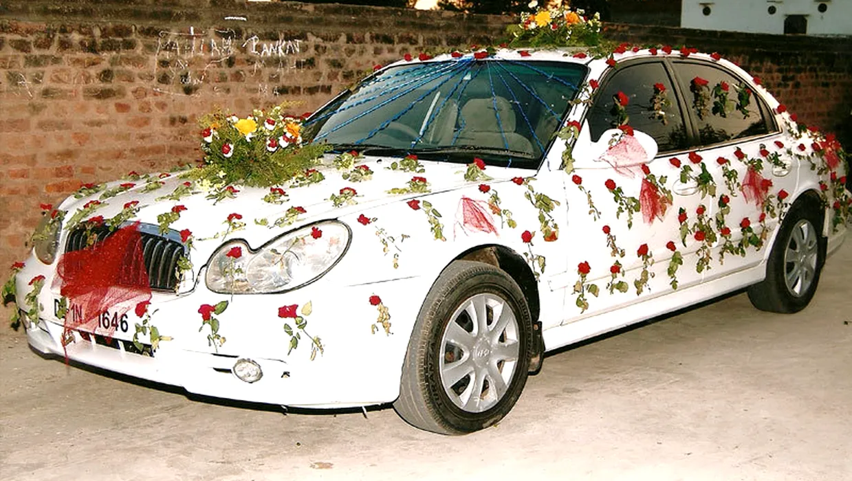 Фото машины на свадьбу фото своими руками