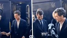 Ce a pățit Nicușor Dan în trenul spre KIEV. Președintele participă la Summit-ul Ucraina-Europa de Sud-Est