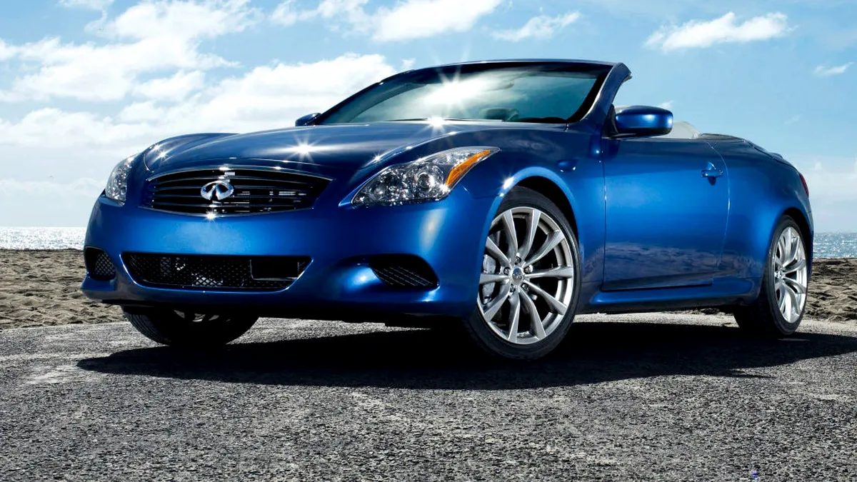 Infiniti G37 Convertible - Poze  şi video oficiale